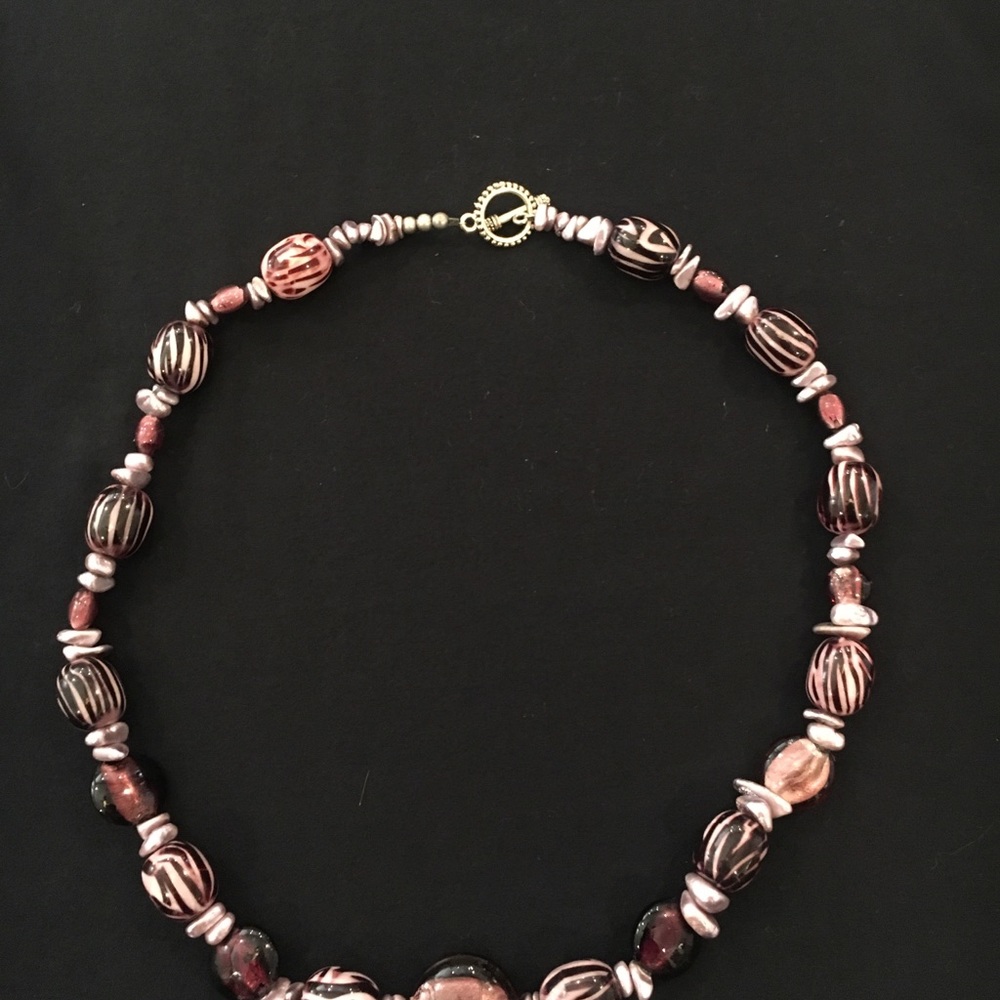 Purple Quartz Necklace Toogle 12” - Picture 3 of 6